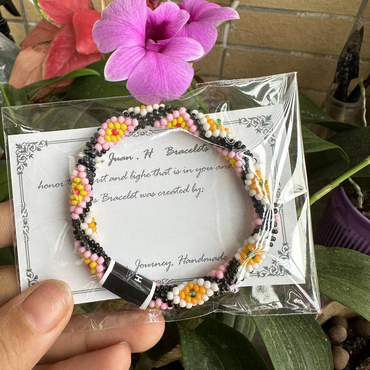 Wholesale Aroma Diffuser Bohemian Rice Beads Japanese All-match Bracelet